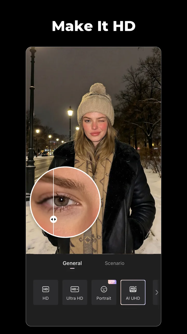 Wink: Video Enhancer & Editor screenshot 1