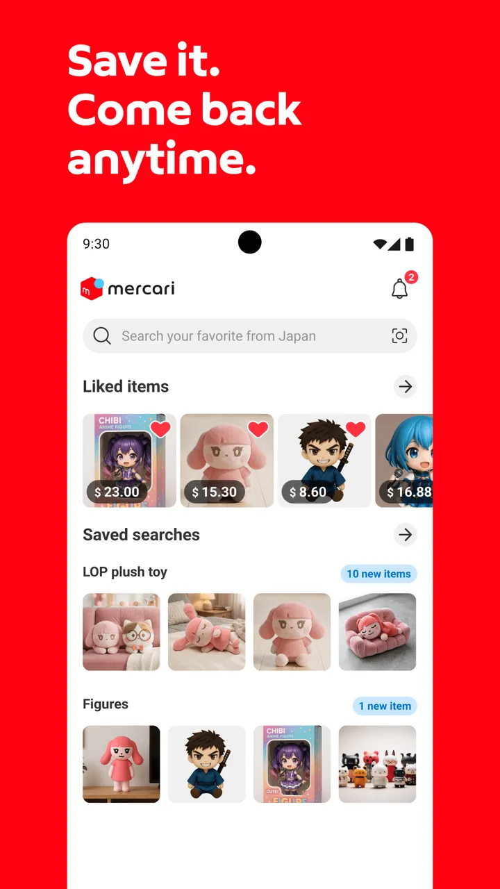 Mercari Japan: Anime Shopping screenshot 3