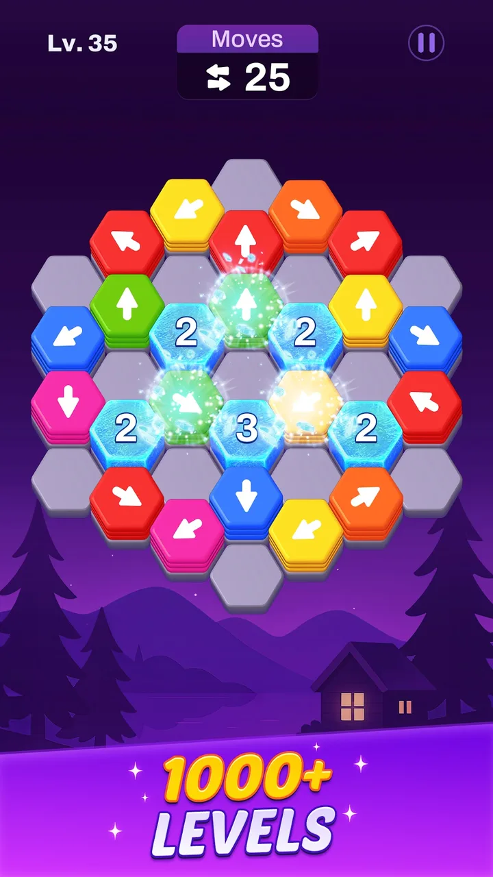 Hexout - Color Hexa Puzzle screenshot 3