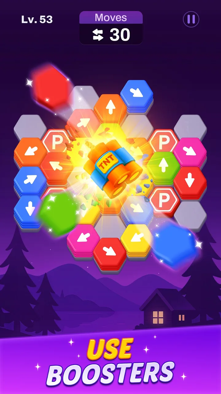 Hexout - Color Hexa Puzzle screenshot 4