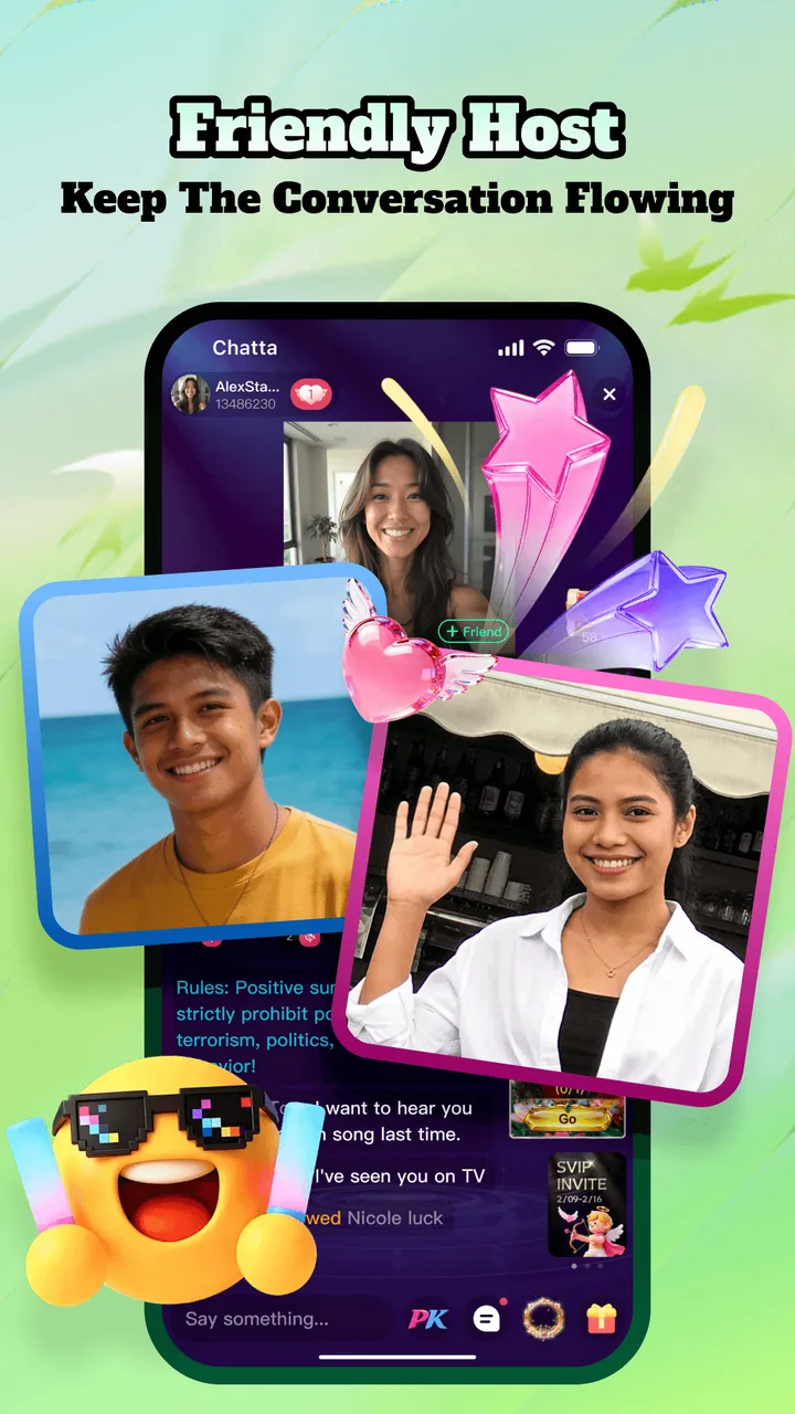 Chatta - Live Meet Friends screenshot 2