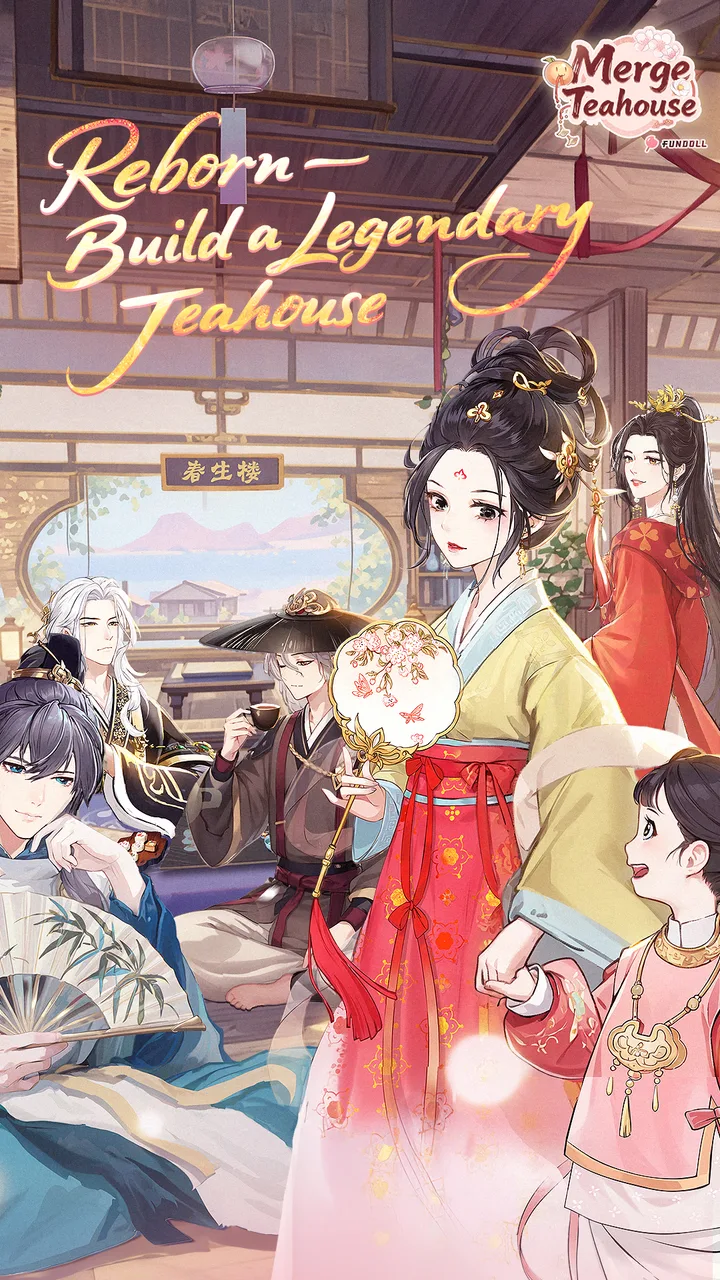 Merge Teahouse screenshot 1