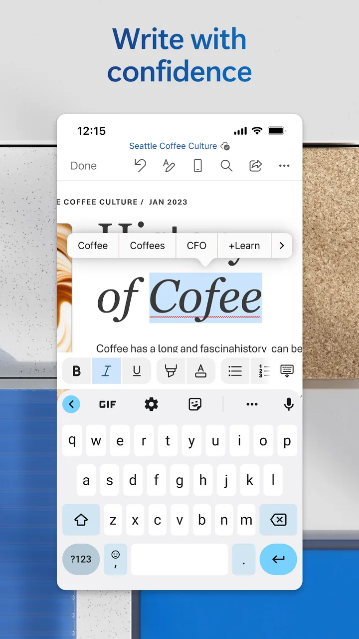 Microsoft Word: Edit Documents screenshot 4
