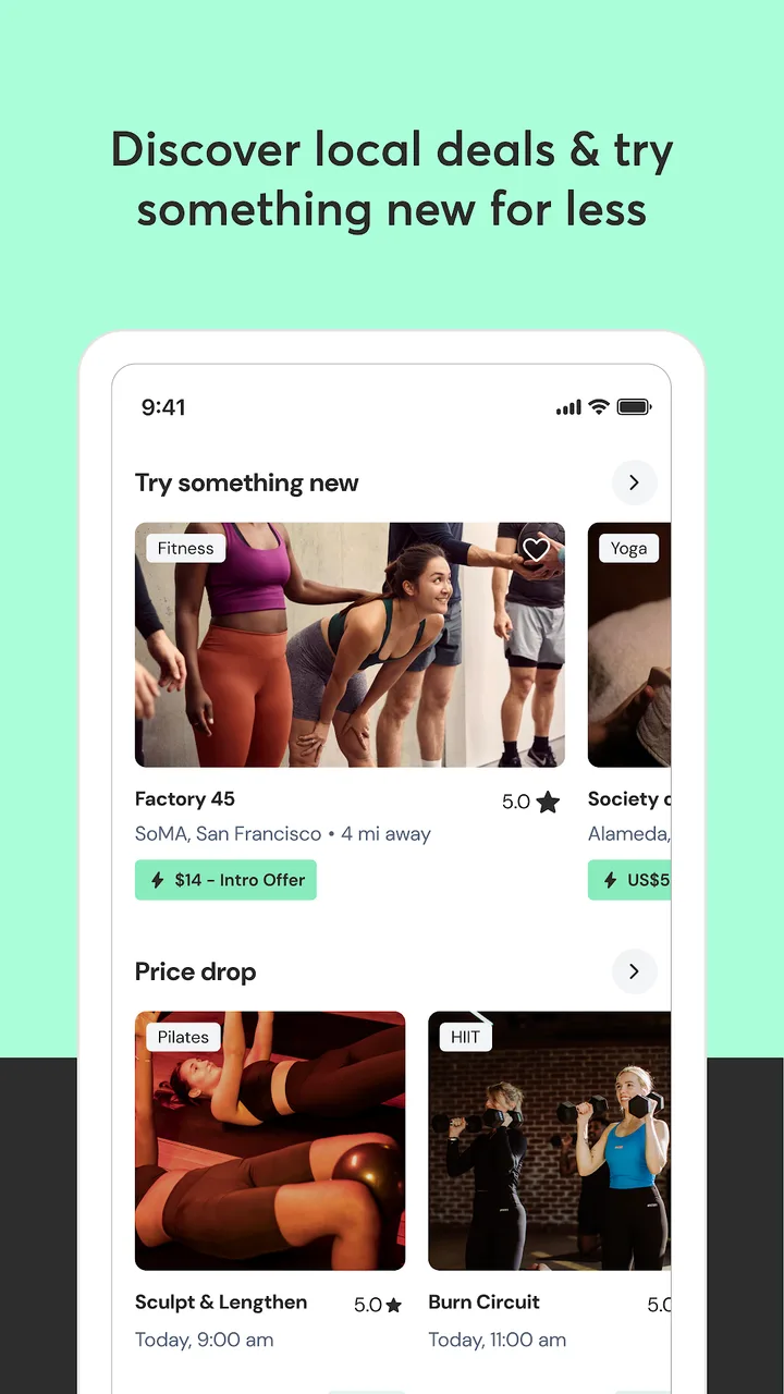 Mindbody: Fitness & Wellness screenshot 3