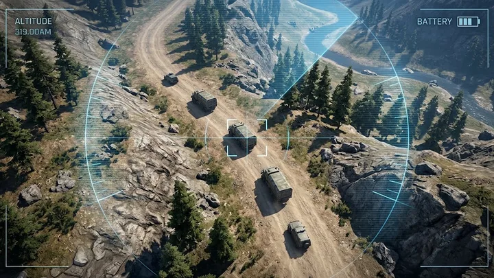 War Drone: 3D Shooting Games screenshot 1