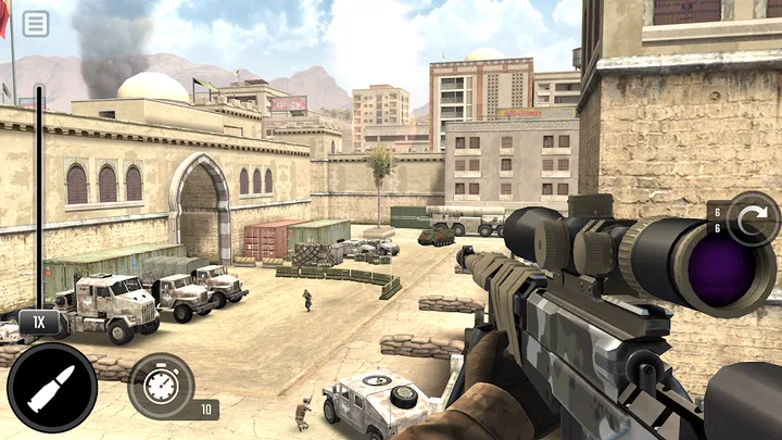 War Sniper: FPS Shooting Game screenshot 1