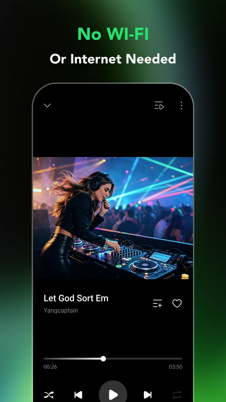 Lilt - Offline Music Player screenshot 3