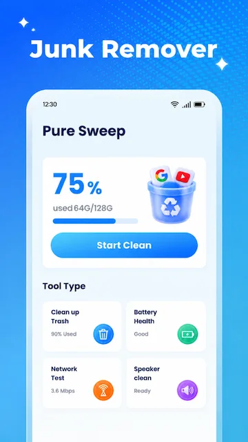 JunkRemover Launcher screenshot 2