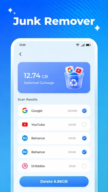 JunkRemover Launcher screenshot 3
