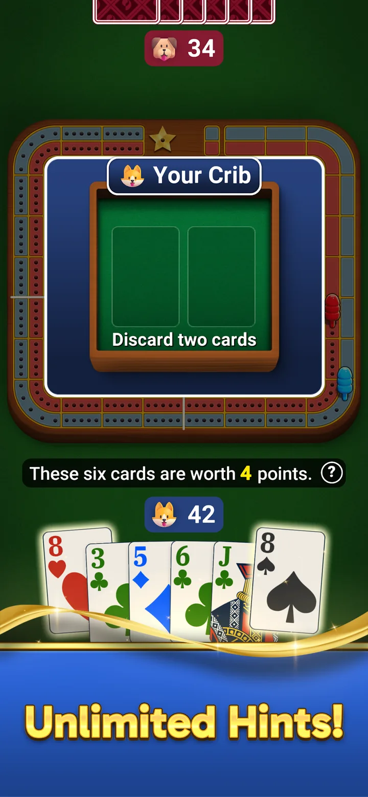Cribbage - Classic Card Games screenshot 4
