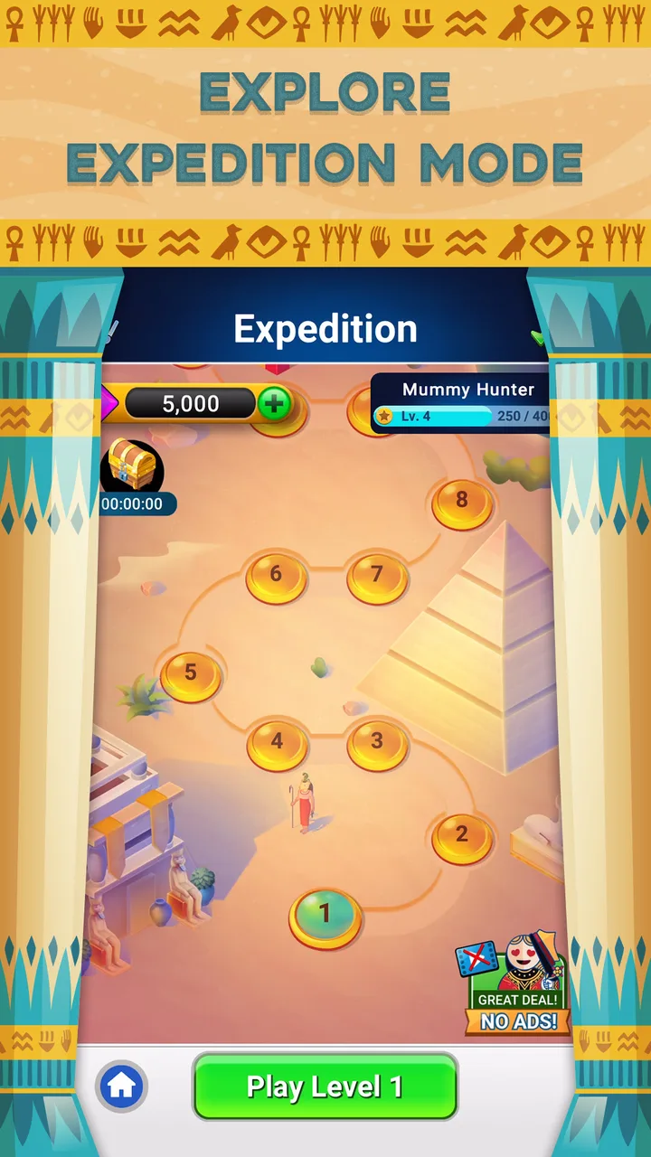Pyramid Solitaire - Card Games screenshot 1