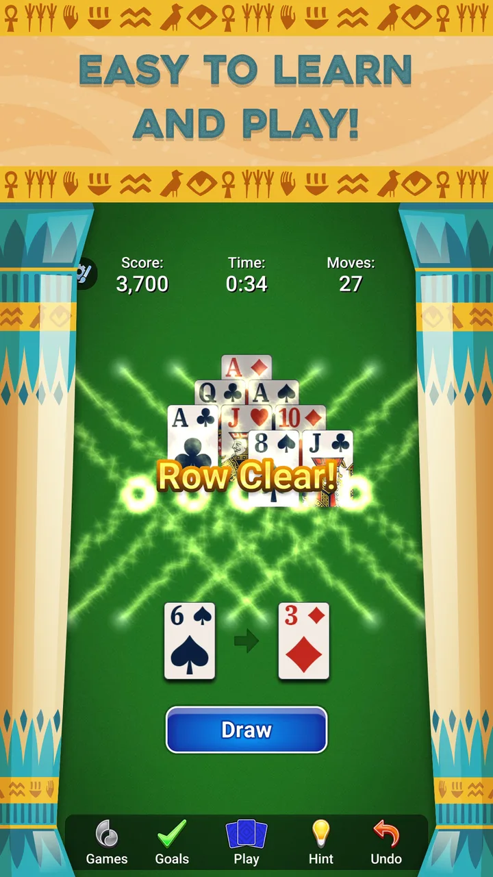 Pyramid Solitaire - Card Games screenshot 4