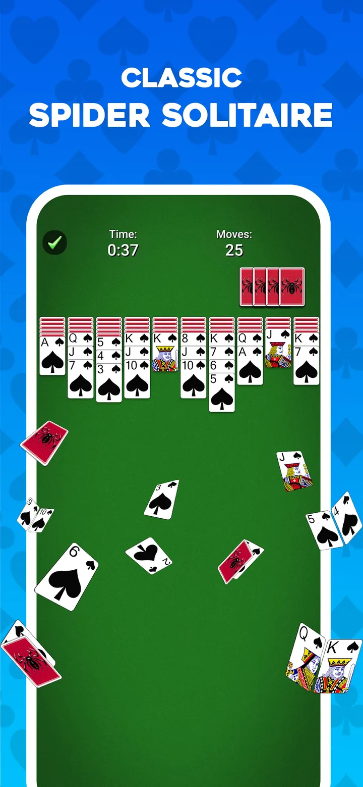 Spider Solitaire: Card Games screenshot 1