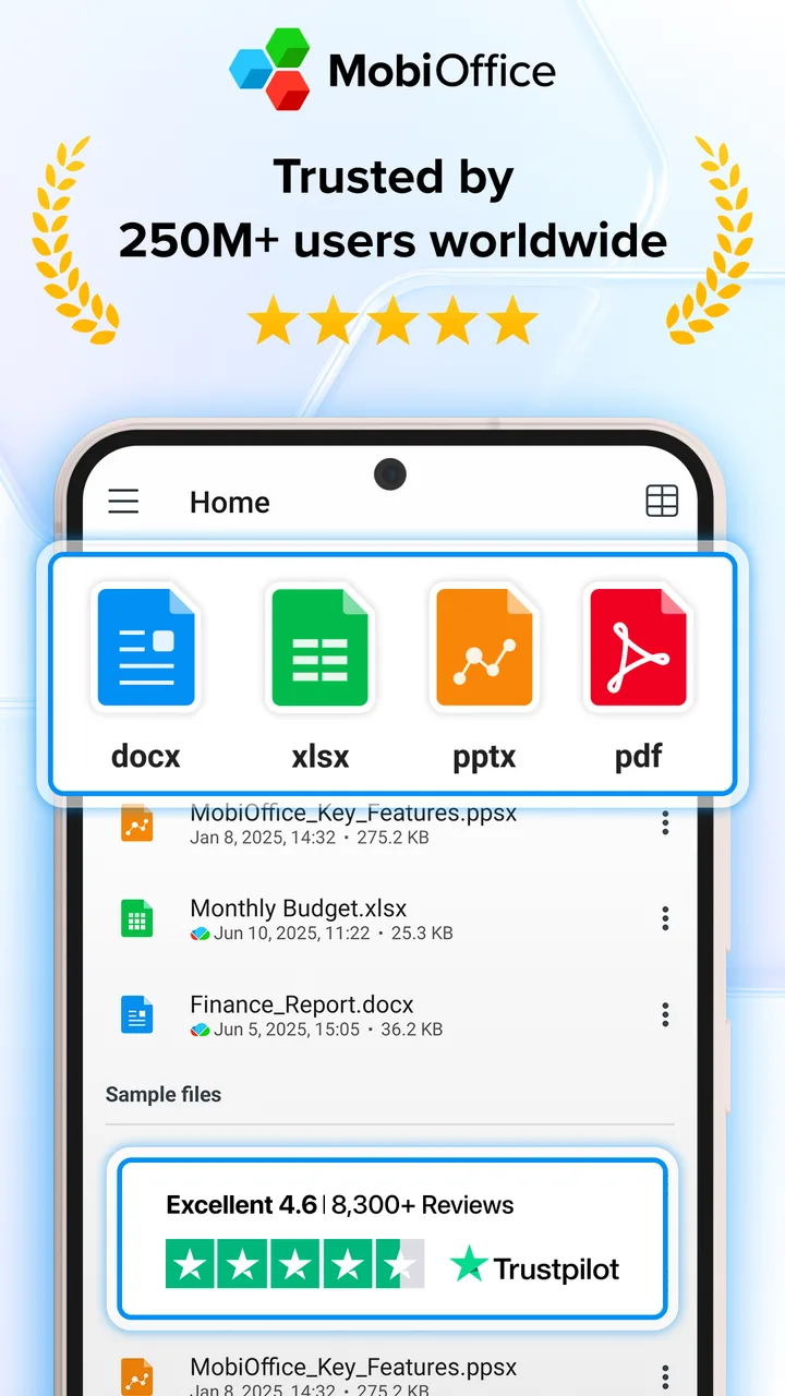 MobiOffice: Word, Sheets, PDF screenshot 1