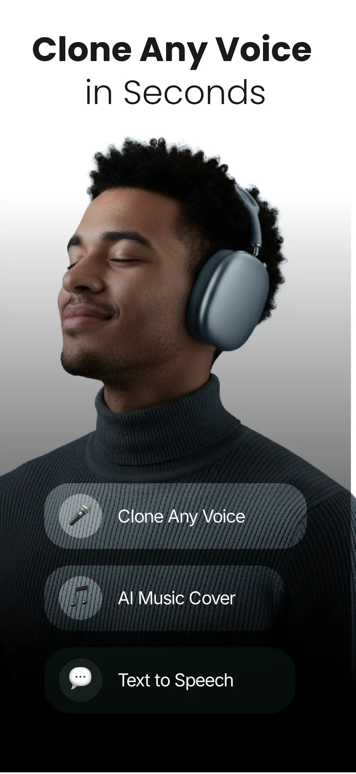 VoClone: AI Voice Changer screenshot 1
