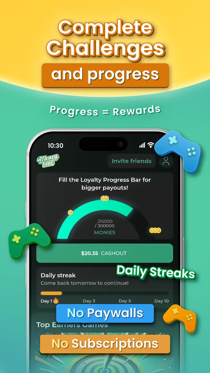 MoneyTime - Play & Earn Money screenshot 4