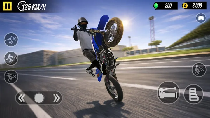 Wheelie Life: Moto Stunt screenshot 1