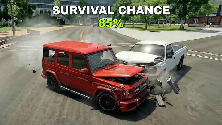 Car Crash Simulator: Mountain screenshot 1