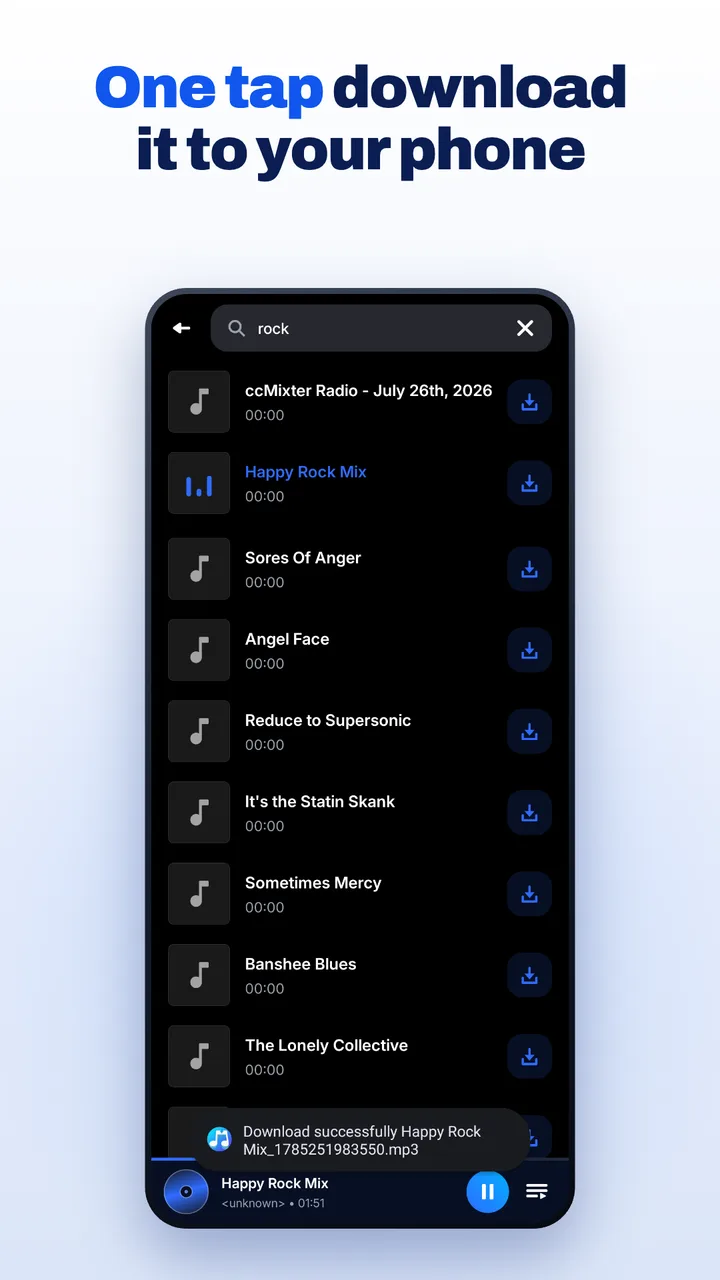 Music Downloader & Mp3 Player screenshot 2
