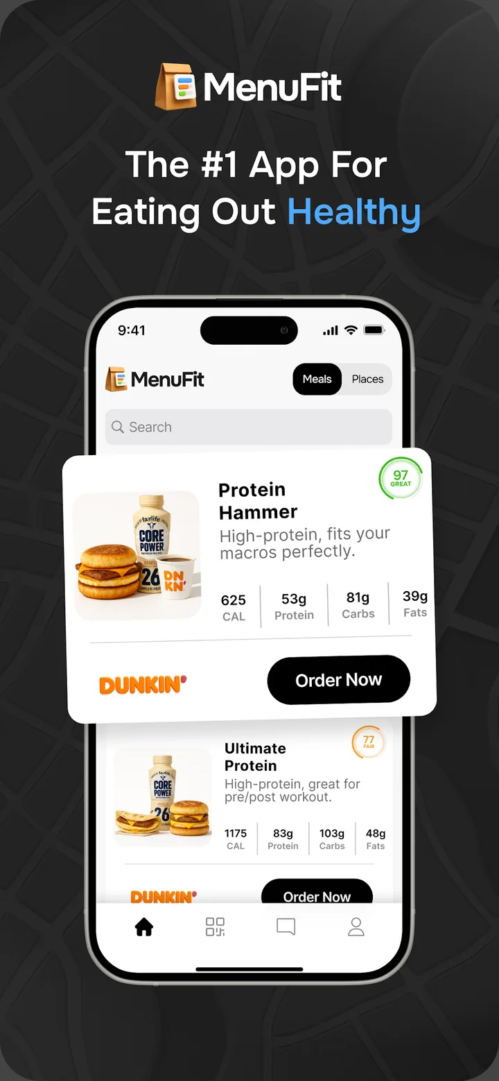 MenuFit - Healthy Eating Out screenshot 1