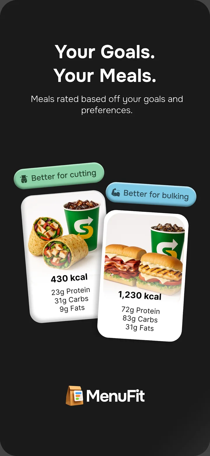 MenuFit - Healthy Eating Out screenshot 3