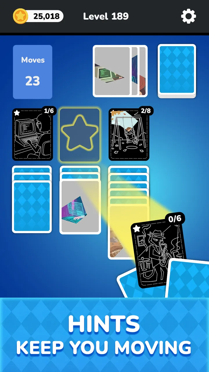 Solitaire - Puzzle Images screenshot 3