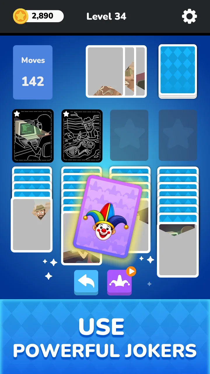Solitaire - Puzzle Images screenshot 4