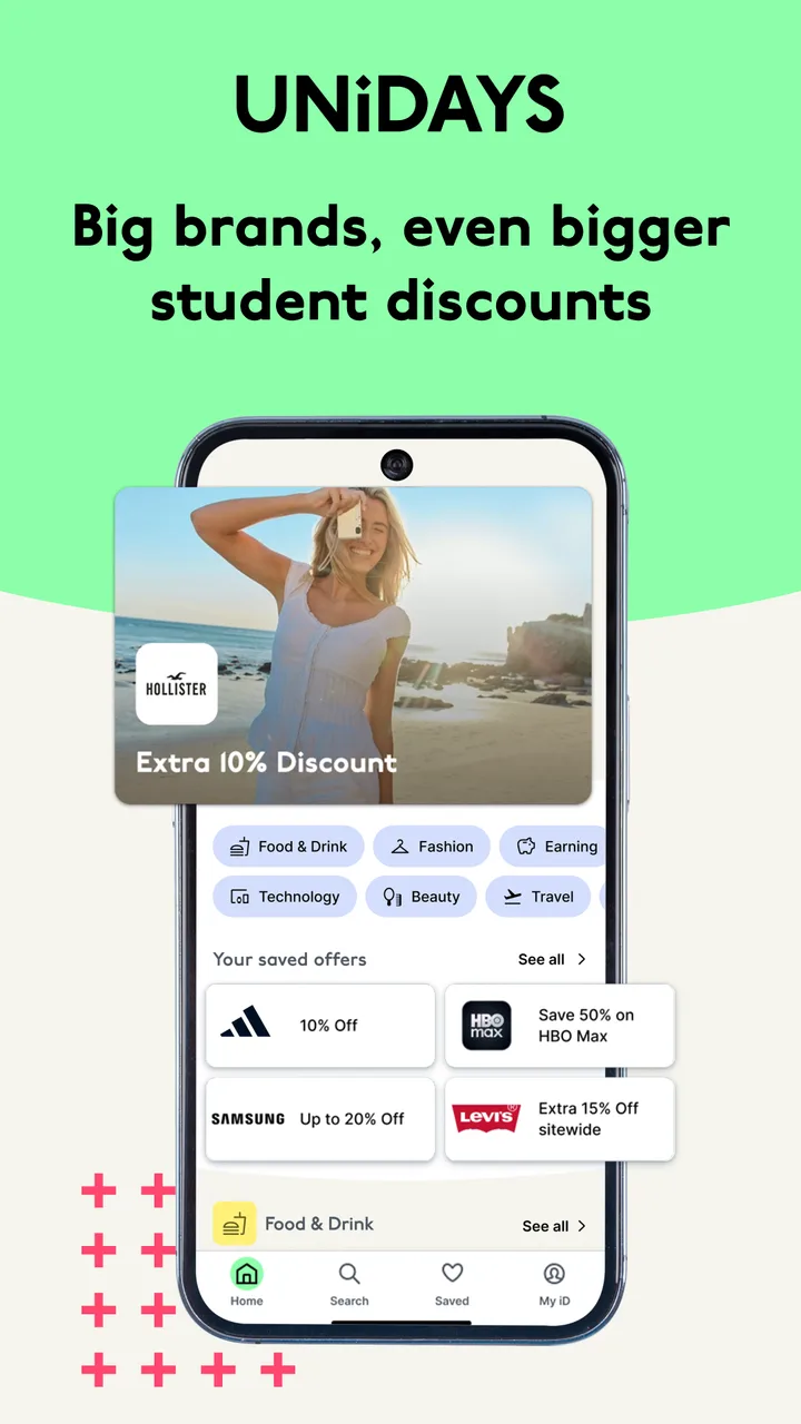 UNiDAYS: Student Coupons screenshot 1