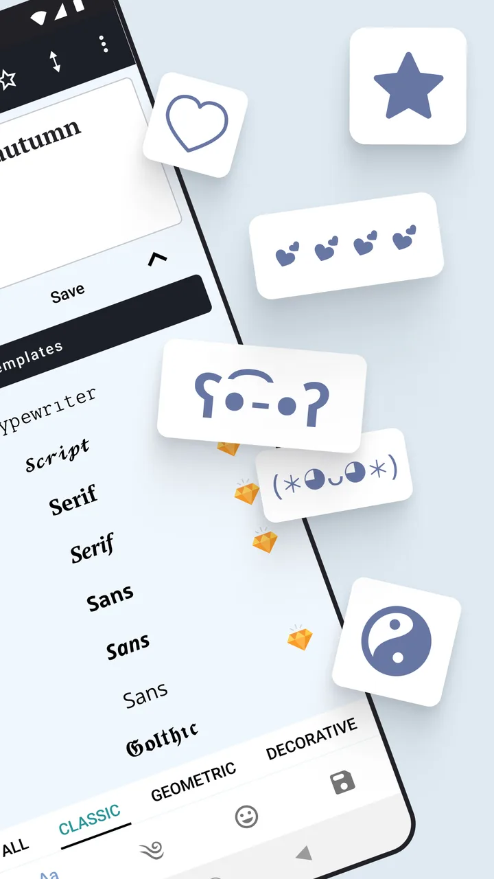 Letter Fonts - Stylish Text screenshot 2