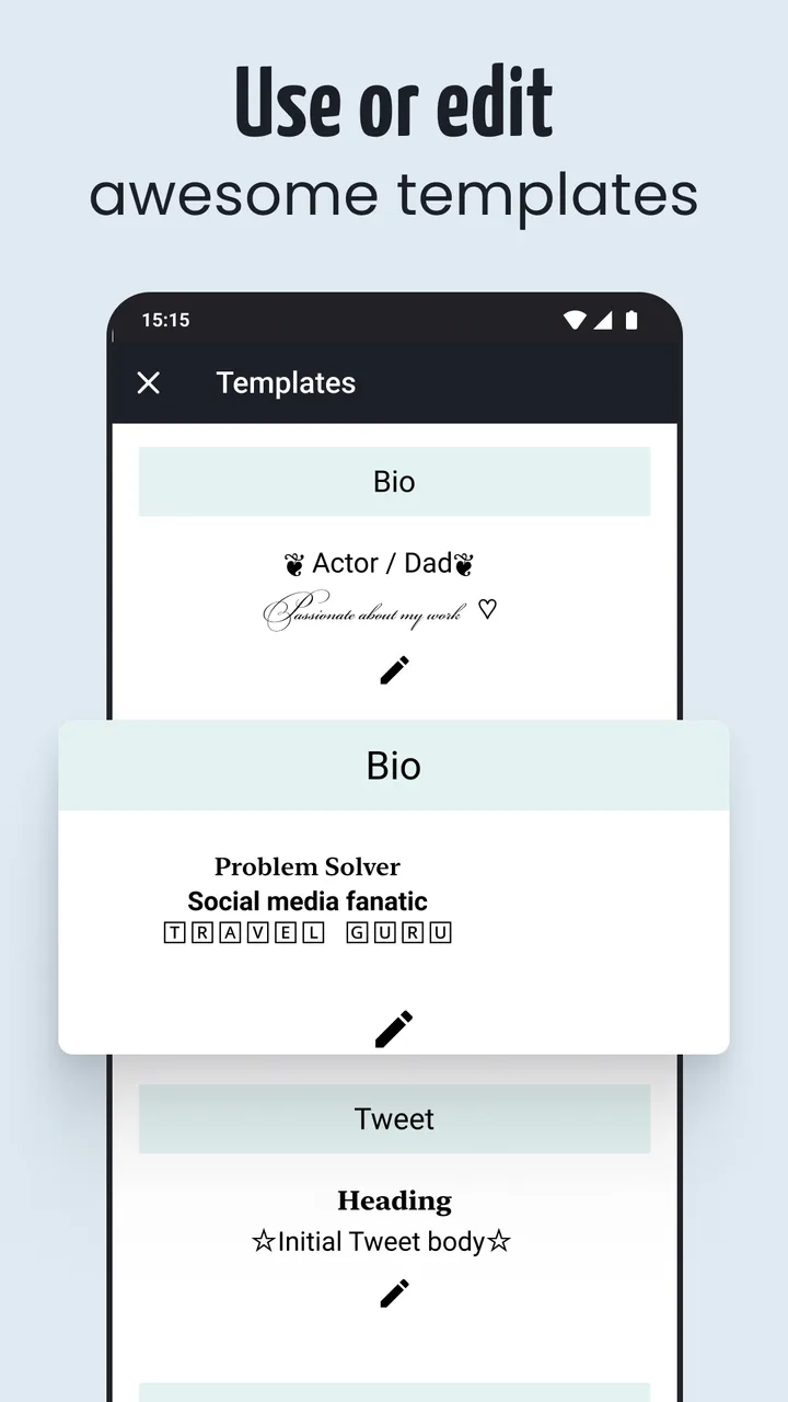 Letter Fonts - Stylish Text screenshot 4