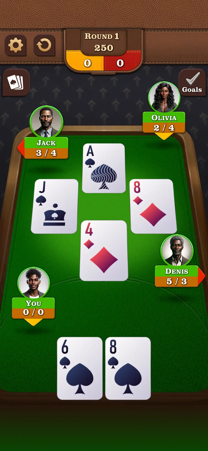 Spades: Classic Card Game screenshot 2