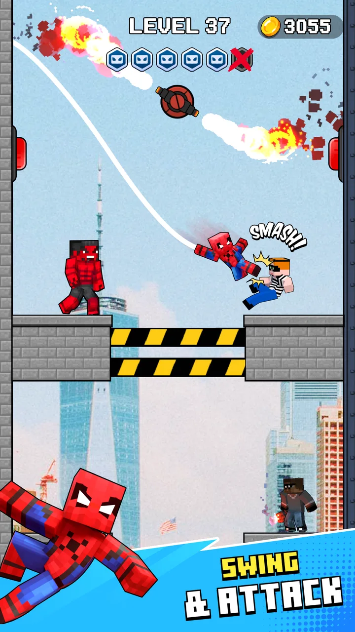 Mr Spider Hero Shooting Puzzle screenshot 3