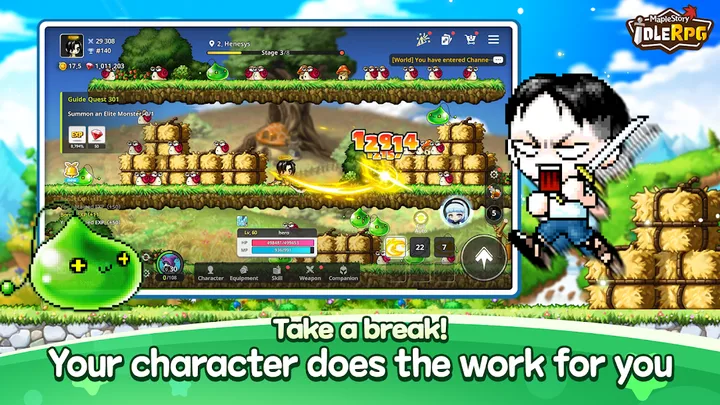 MapleStory : Idle RPG screenshot 1