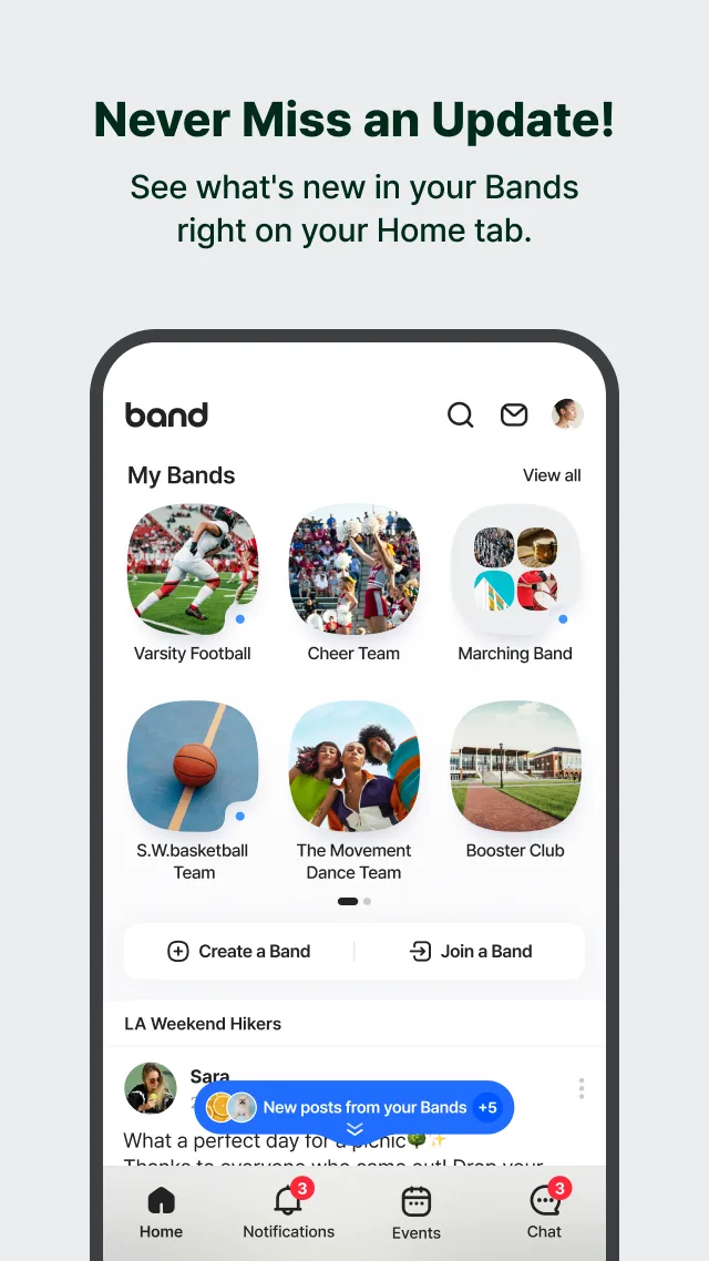 BAND - App for all groups screenshot 3