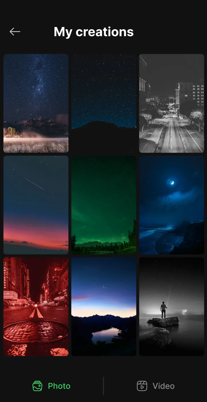 Night Camera Mode: Video Photo screenshot 3