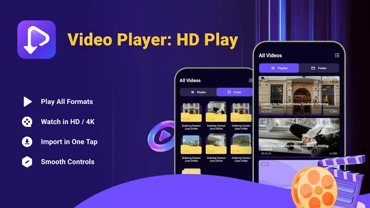 Video Player: HD Play screenshot 1