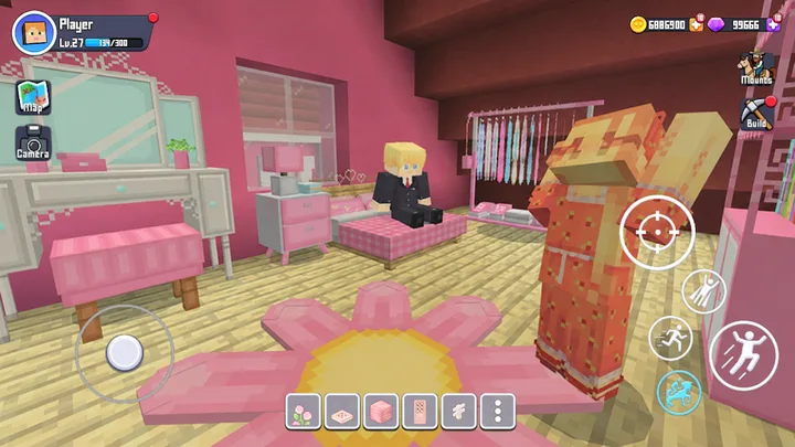 Craft Builder: 3D Block World screenshot 2