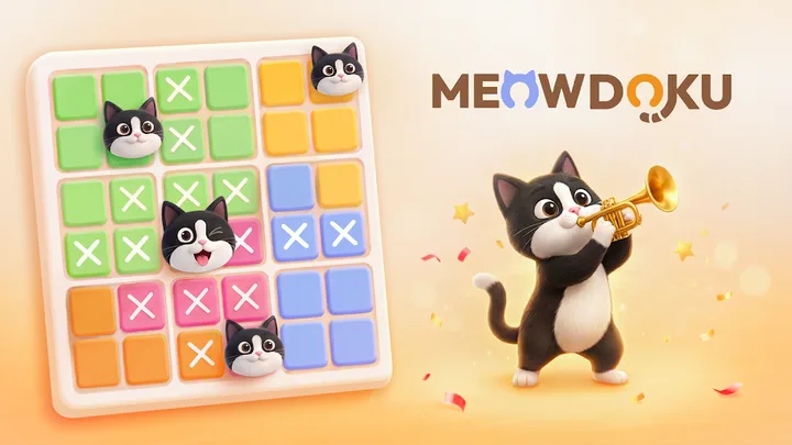 Meowdoku: Brain Puzzle Games screenshot 1