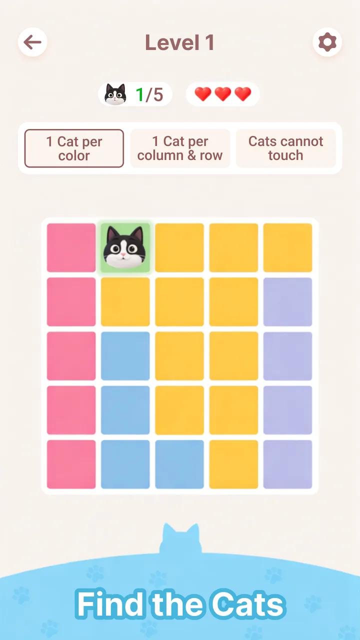 Meowdoku: Brain Puzzle Games screenshot 2