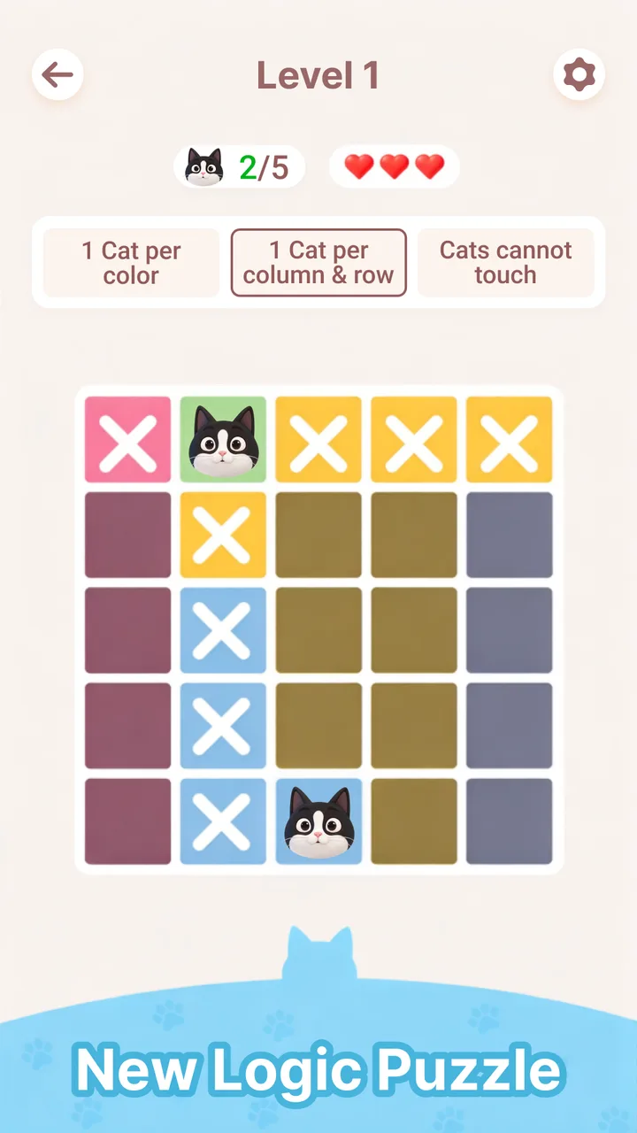 Meowdoku: Brain Puzzle Games screenshot 3