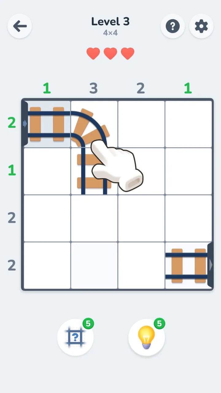 Connect Tracks: Logic Puzzle screenshot 1