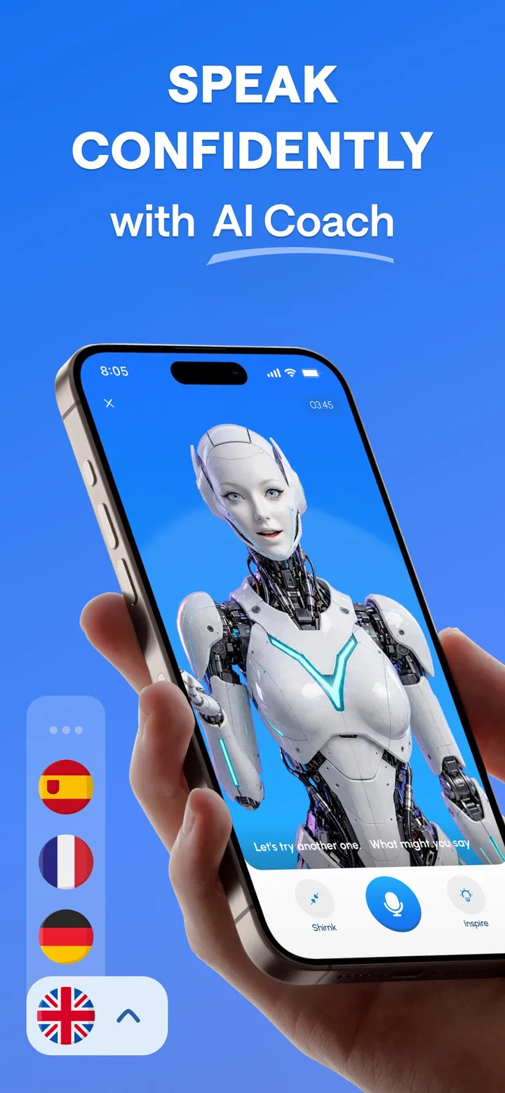 DailySpeak: AI Language Tutor screenshot 2