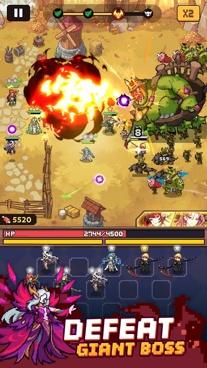 Pixel Defenders: Merge TD Game screenshot 3