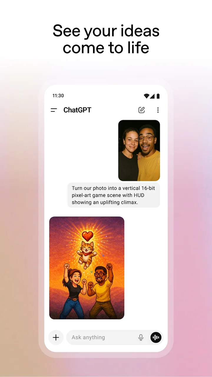 ChatGPT screenshot 1
