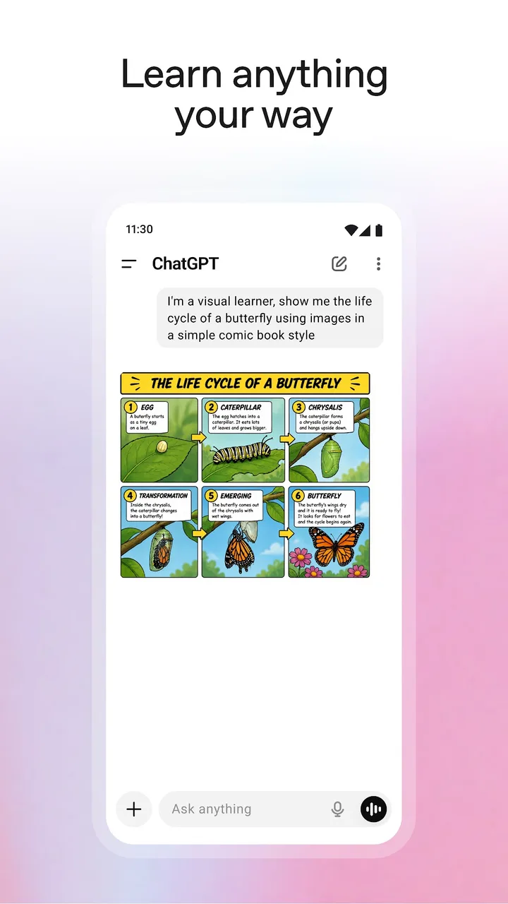 ChatGPT screenshot 2