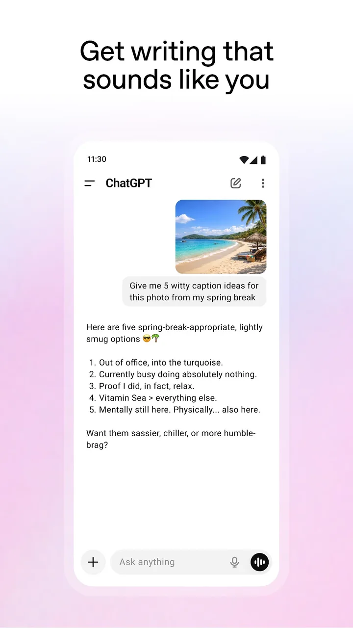 ChatGPT screenshot 4
