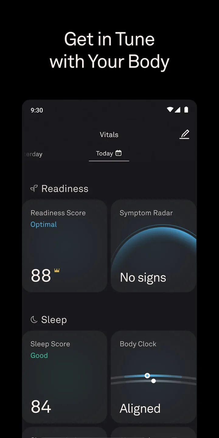 Oura screenshot 2