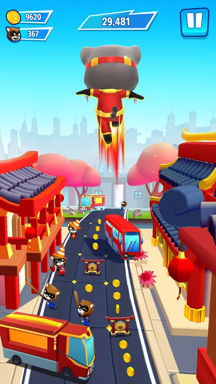 Talking Tom: Hero Dash Run screenshot 3