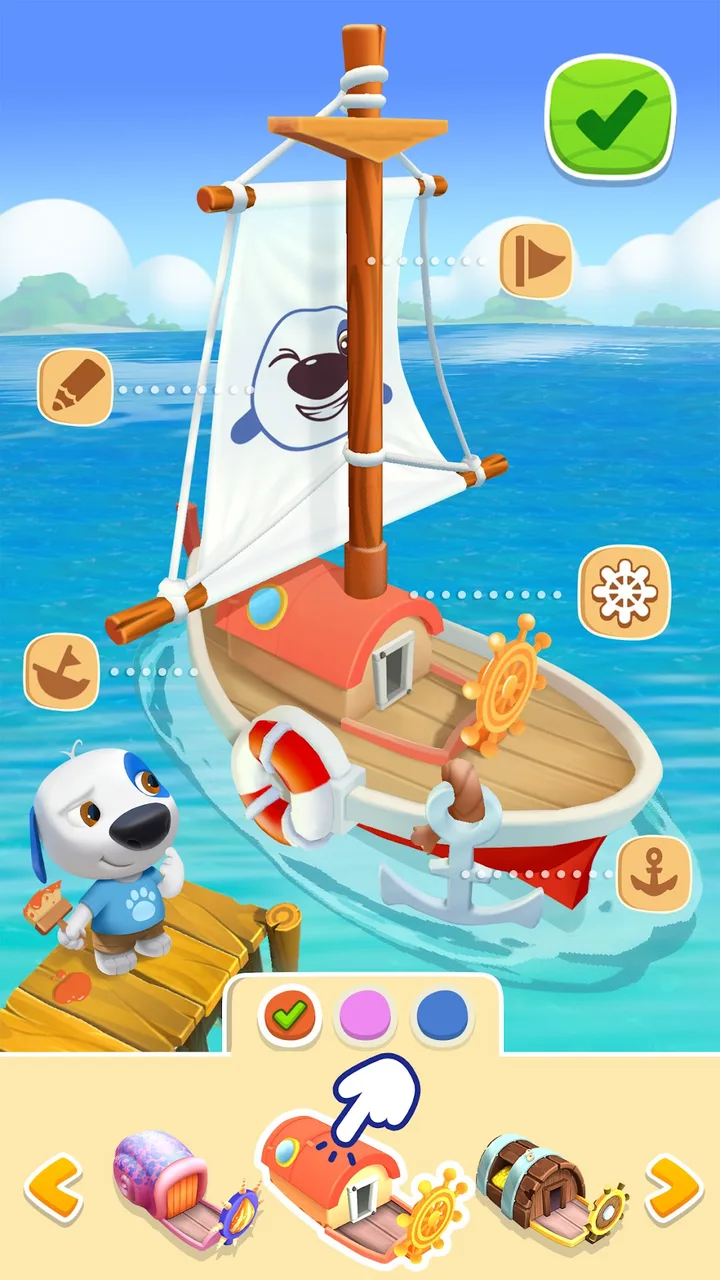 My Talking Hank: Islands screenshot 3