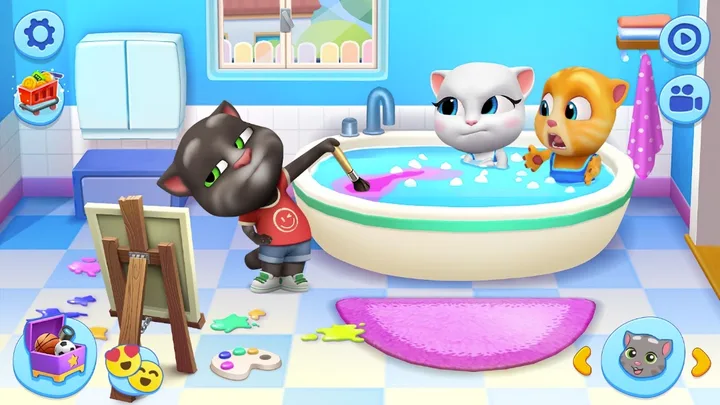 My Talking Tom Friends screenshot 1